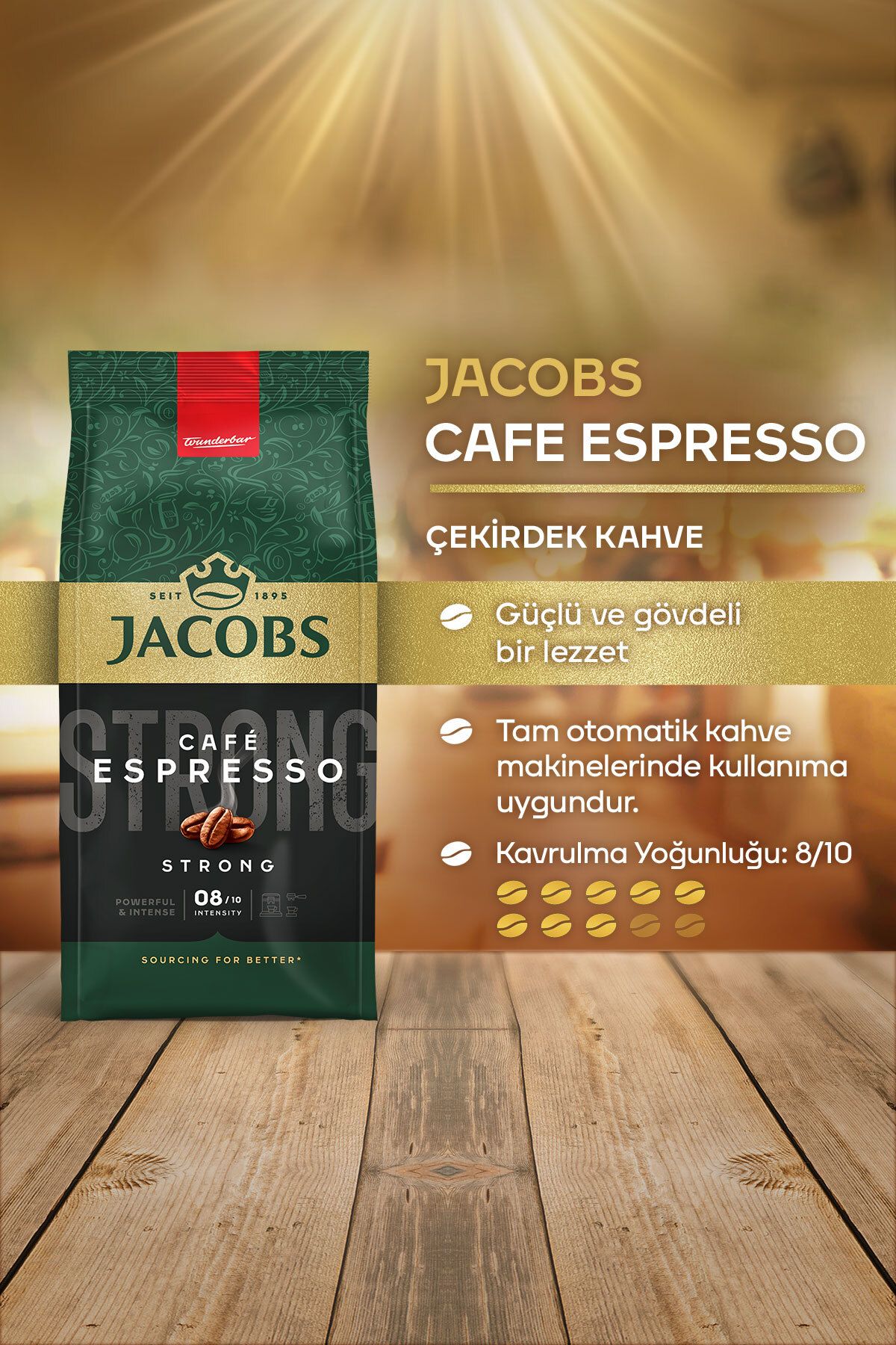 Espresso Çekirdek Kahve 500gr