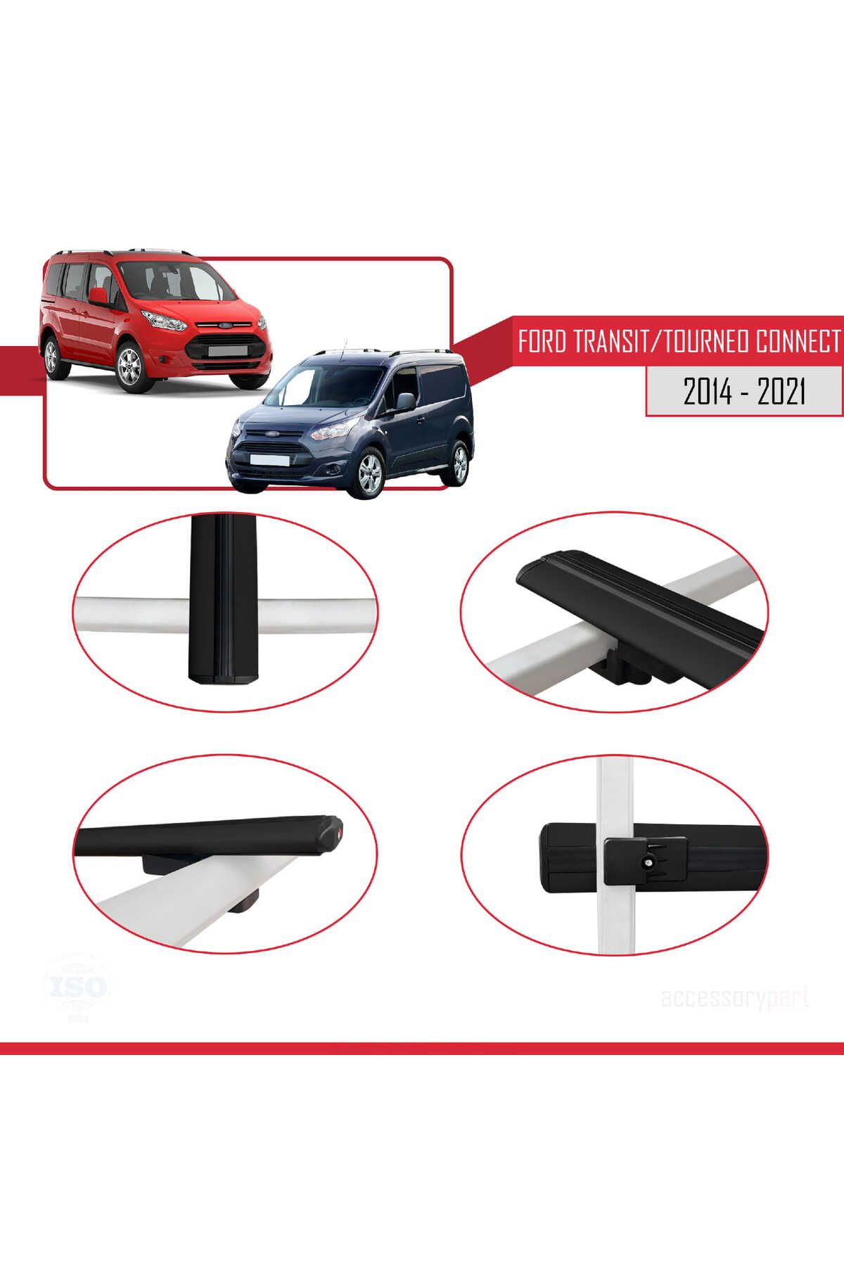 Ford Transit/tourneo Connect 2 2014-2021 Arası Ile Uyumlu Basıc Model Universal Ara Atkı Tavan Barı