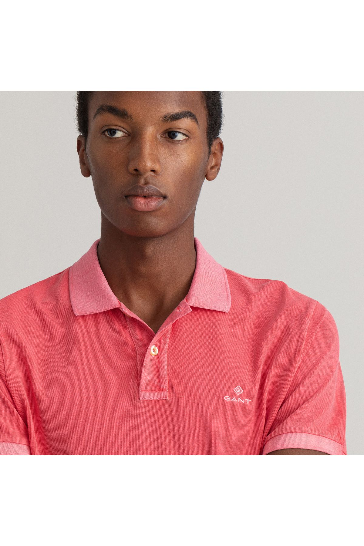 Erkek Pembe Regular Fit Polo