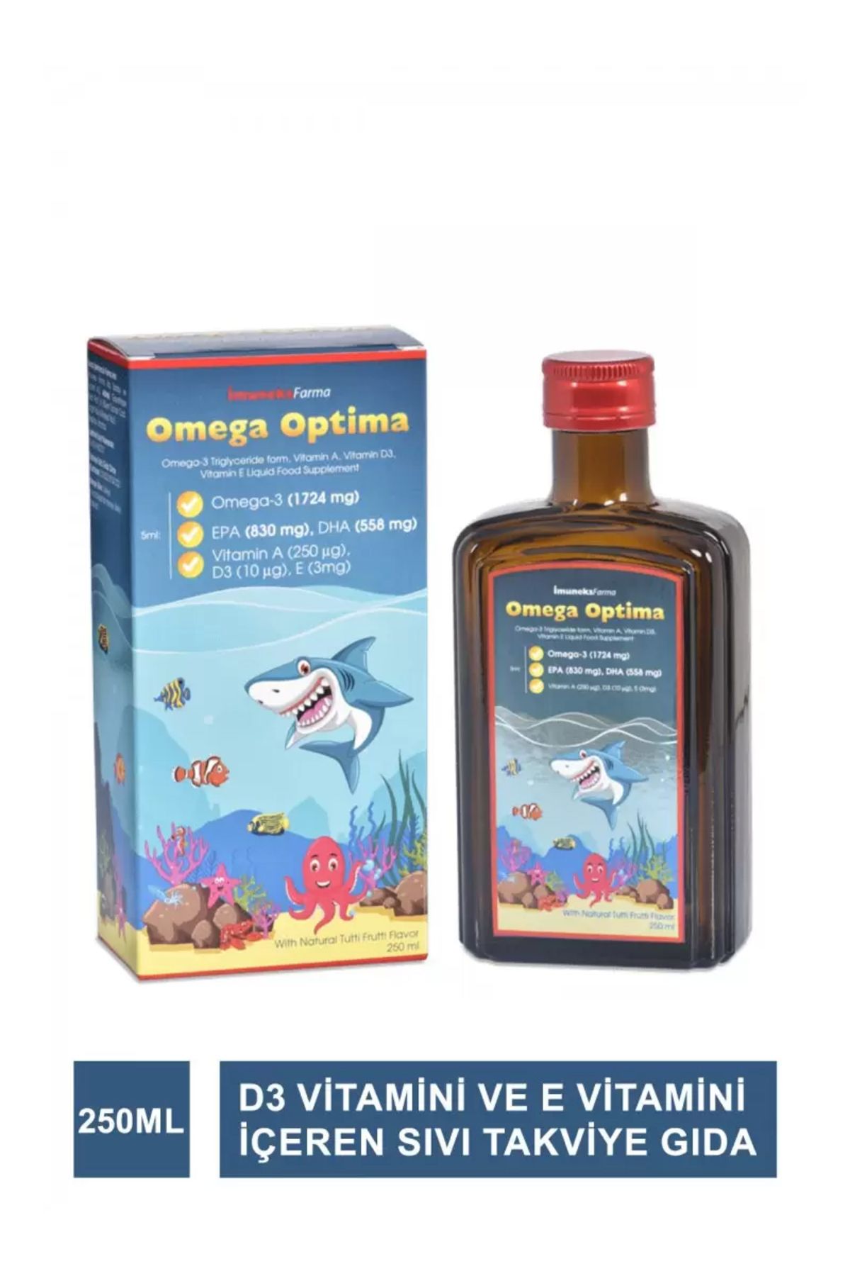 Imuneksİmuneks Omega OptimaŞurup 250 ml