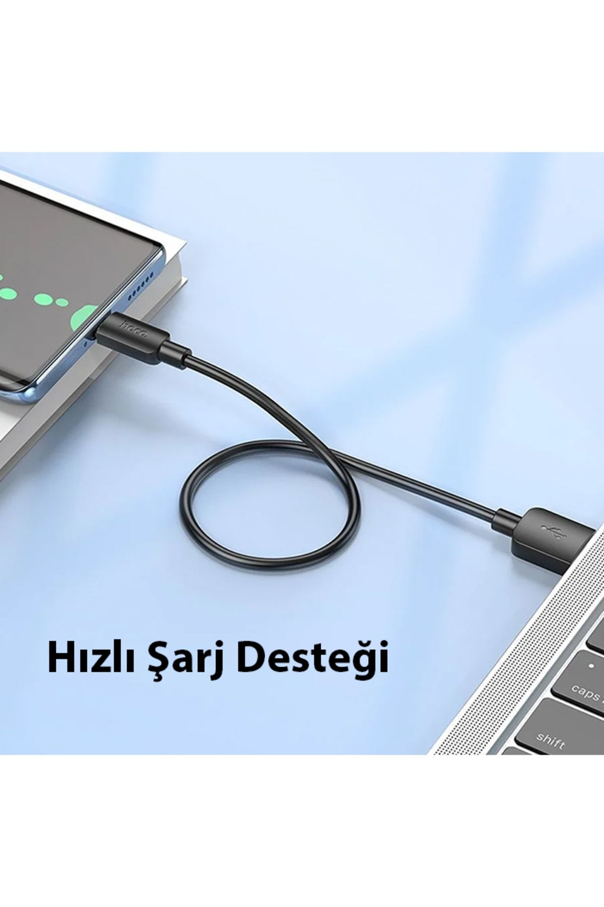 X96 Hyper 100w Usb To Type-c Hızlı Şarj Ve Data Kablosu