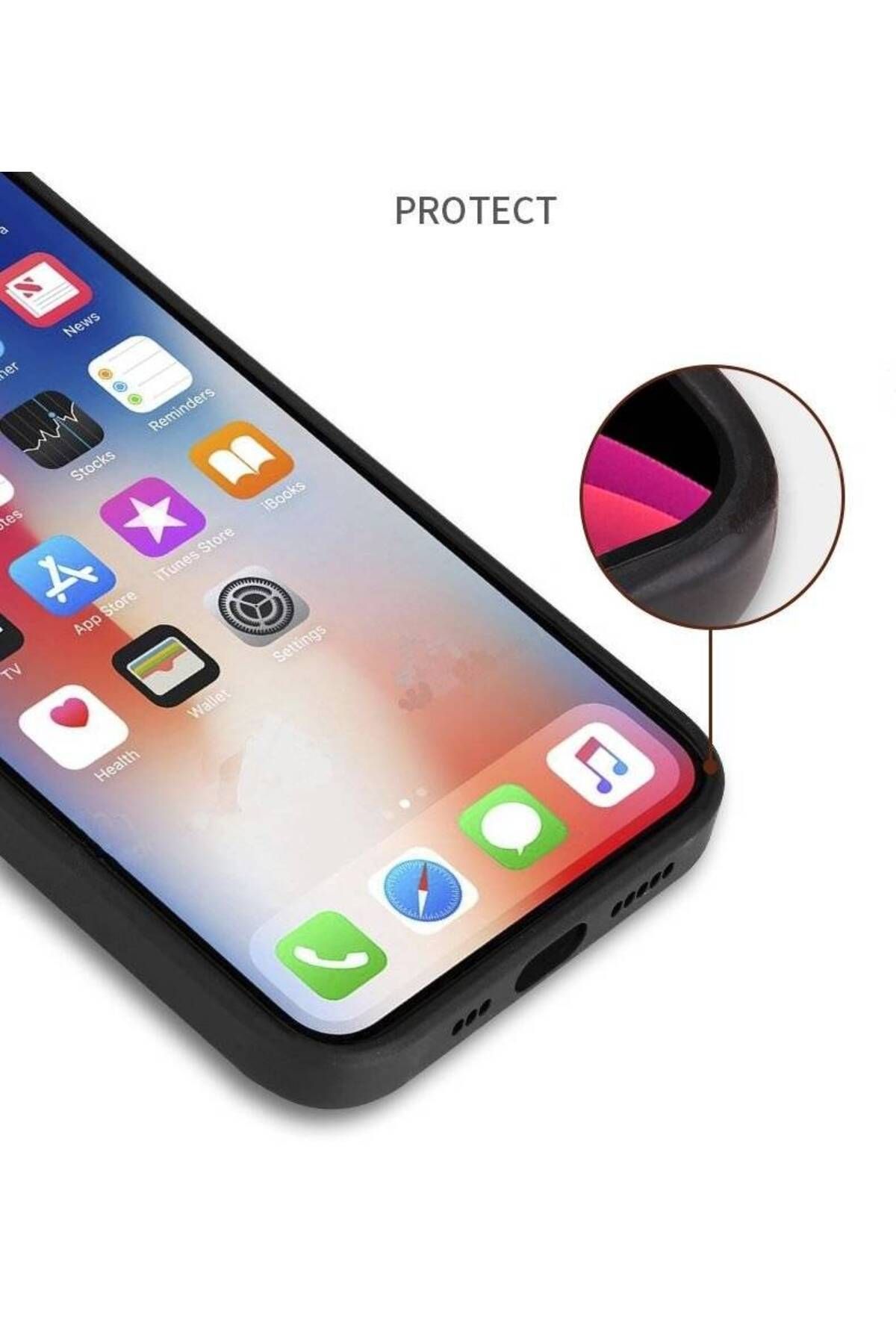 Apple Iphone 11 Kartlıklı Rich Boss Lüx Deri Kılıf Siyah