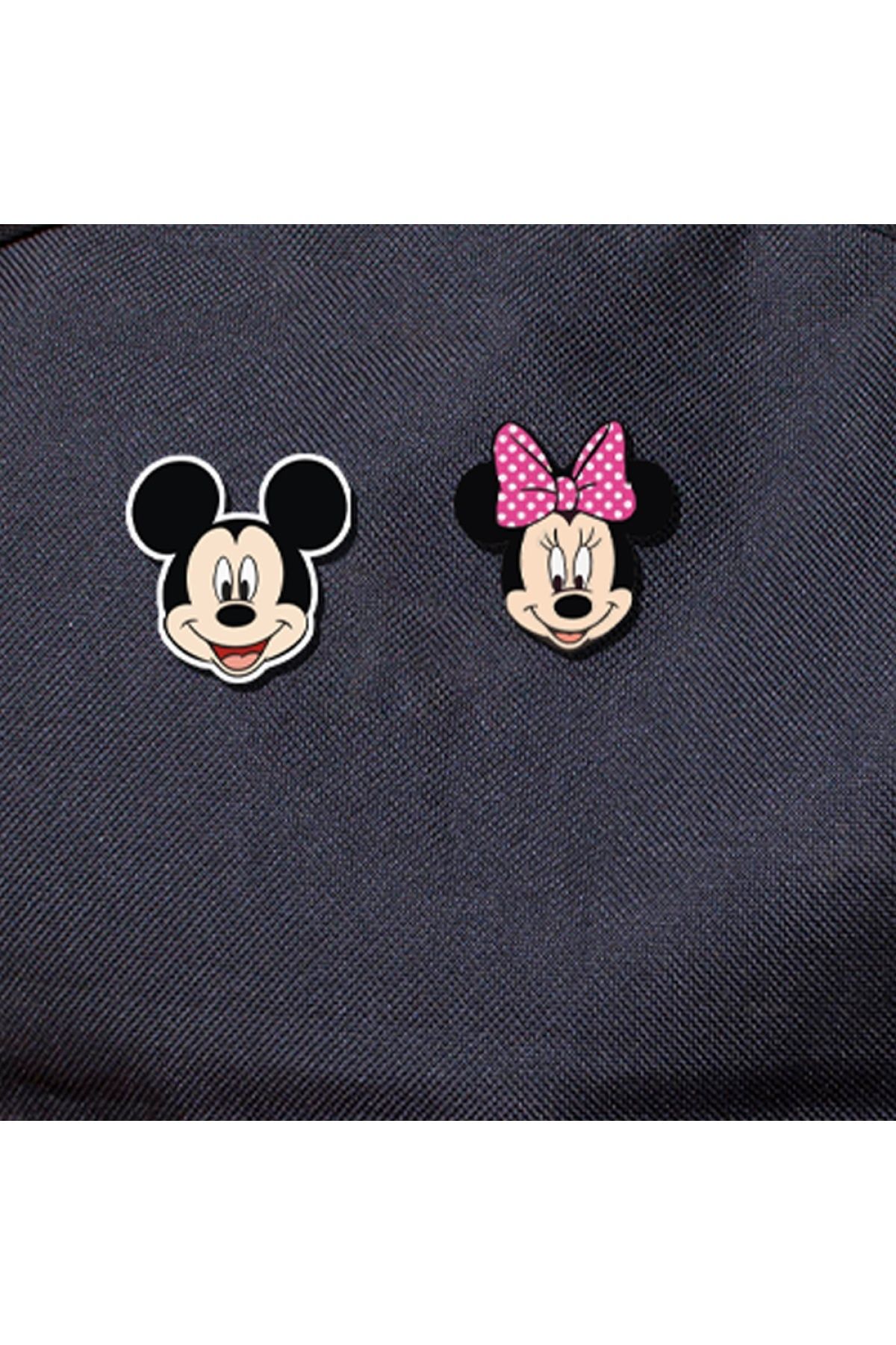 wonderlike Mickey Mause 2 LiAhşap Mini Rozet