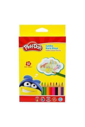 Kuru Boya 12 Renk Üçgen Jumbo Woodfree Image 0