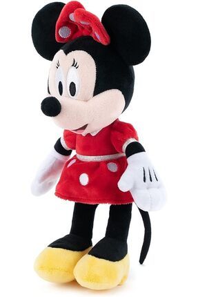 Disney Peluche Minnie 25 Cm Elbiseli Peluş Çizgi Film Karakteri Oyuncak Image 1
