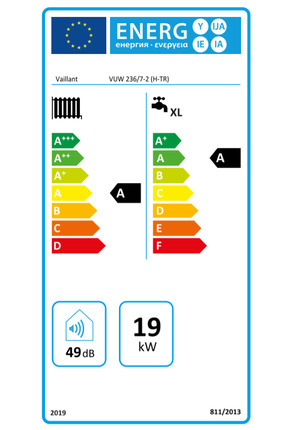 ecoTEC 236/7-2 Pure 19/23 Kw 17.000K Tam Yoğuşmalı Kombi Image 1