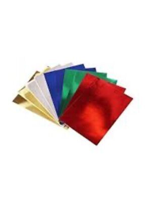 AYNALI-METALİZE FON KARTONU A4 KARIŞIK RENK 10 LU PAKET Image 0