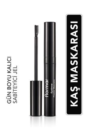 Sabitleyici ve Renk Koruyucu Şeffaf Kaş Maskarası - Eyebrow Fixator Mascara - 001 - 8690604242733 Image 0
