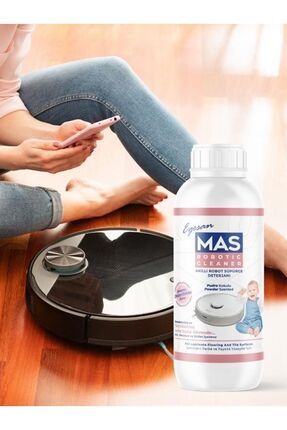 Robot Süpürge Deterjanı Bebek Ve Çocuklu Evler Için Pudra Kokulu 500 ml Image 2