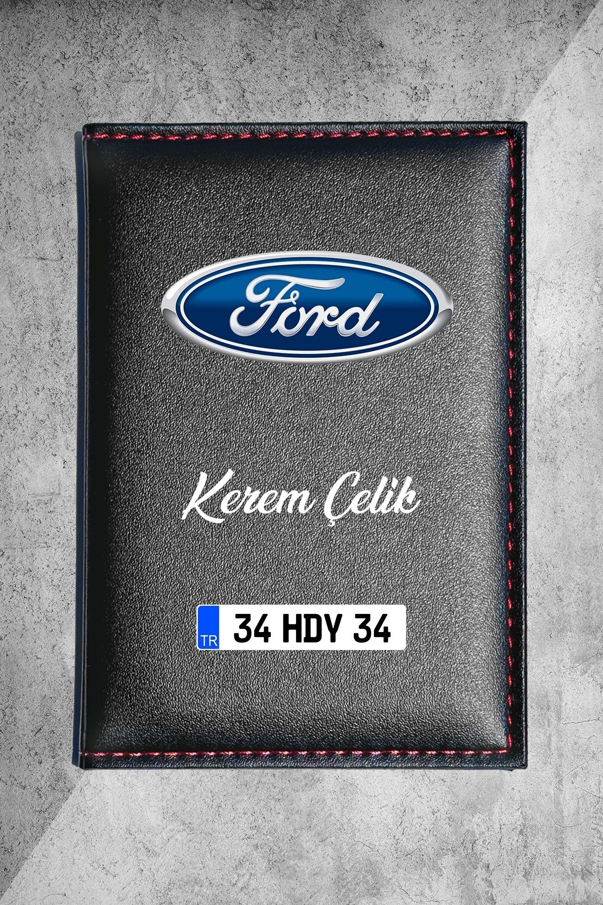 HEDİYEDİYEKişiye Özel FordLogolu Termo Deri R...