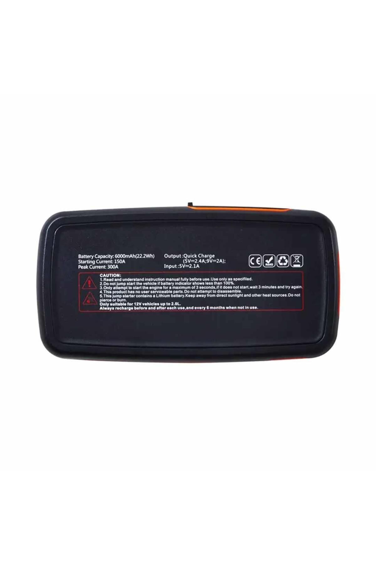 Batterystart 200 Akü Takviye Cihazı 6000 Mah