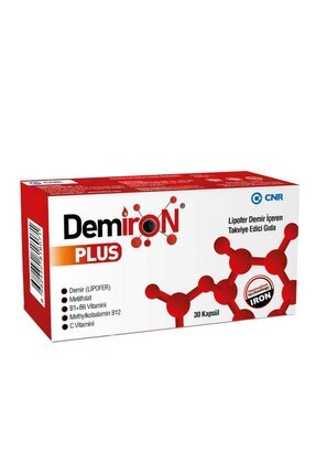 Microenkapsüle Demir Folik Asit B12 D3 Vitamini (30 KAPSÜL) Image 0