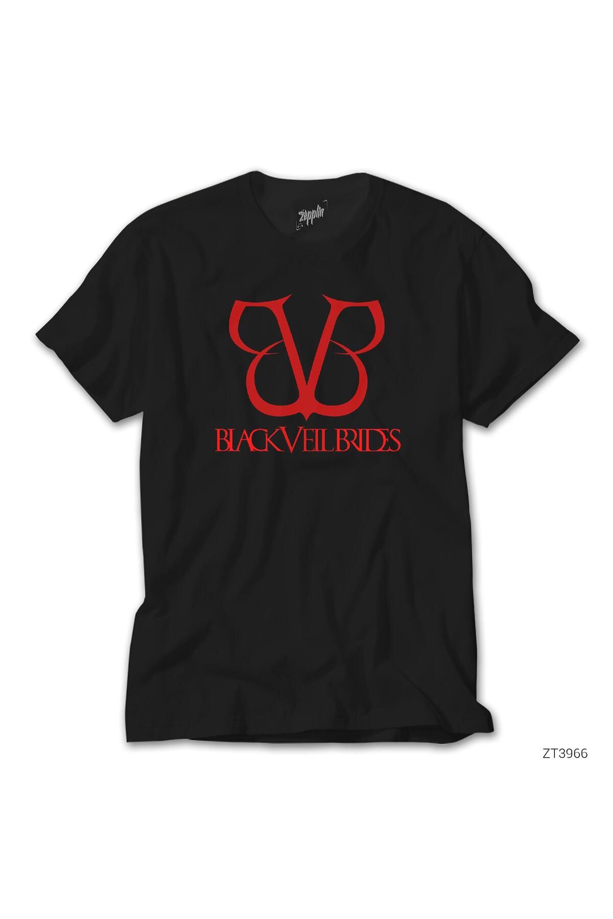 WAKHA Black Veil Brides BandLogo Siyah Tişört