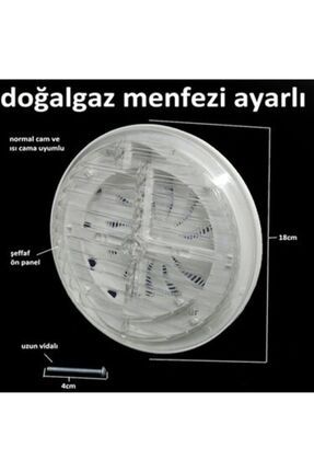 Ayarlı Menfez Havalandırma Aç Kapa Image 1