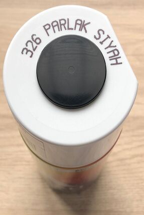 Parlak Siyah 326 Alüminyum-ahşap-plastik-demir-metal-sprey Boyama 400 ml Image 0