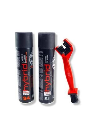 Motosiklet Zincir Yağı Hybrıd Zincir Bakım Seti + Fırça Hediyesi Image 0