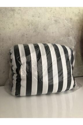 Zebra Desen Servis Kılıfı Çizgili Model Kılıf Siyah Beyaz Image 1