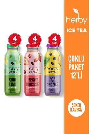 Ice Tea Soğuk Çay Şeker İlavesiz Deneme Paketi 250 ml x 12 Image 0