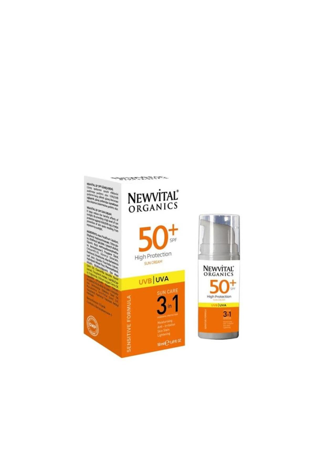 Newvit Newvital SPF 50+ GüneşKremi 50ml - Has...