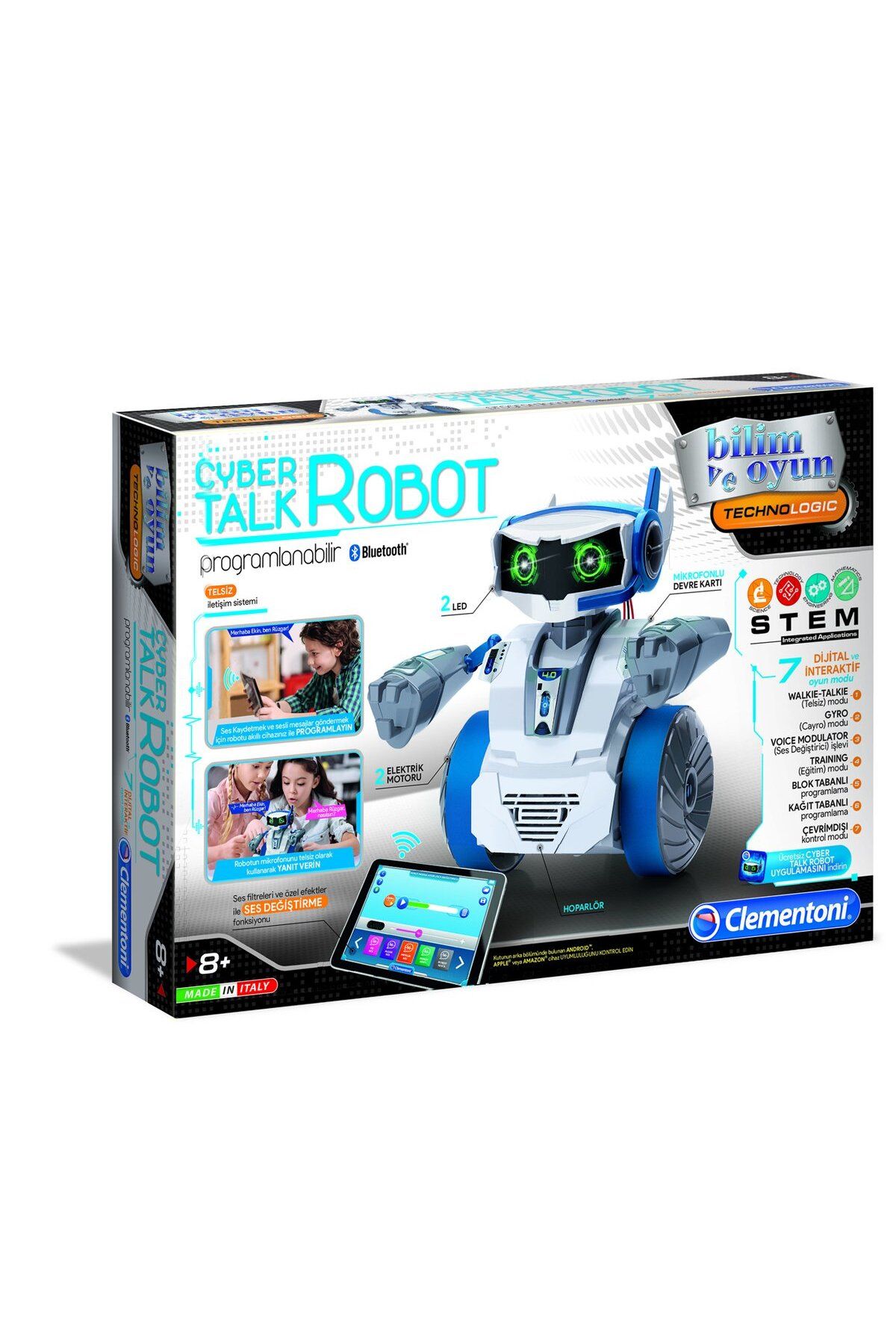 İZZSAA 64447 Cyber Talk Robot- Robotik Labora...