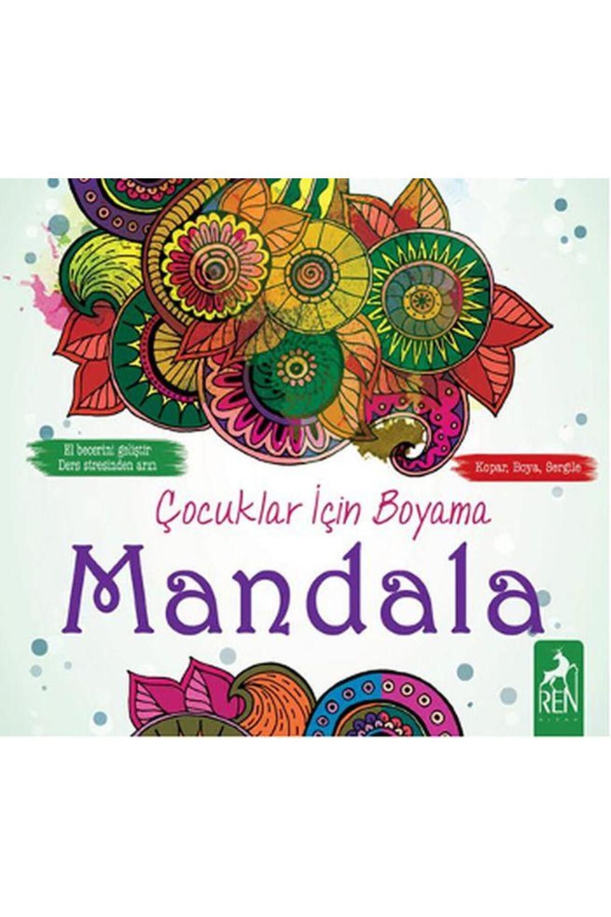 Ren KitapÇocuklar IçinBoyama Mandala / / Kole...