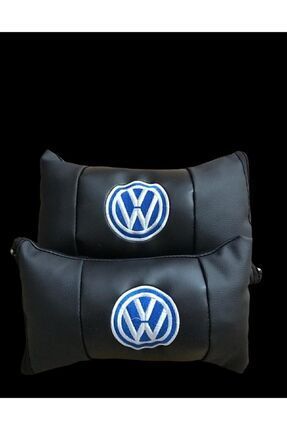 Volkswagen Ortopedik Deri Boyun Yastıgı 2 Adet Image 0
