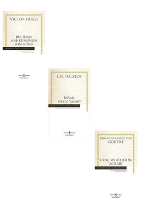 Insan Neyle Yaşar + Bir Idam Mahkumunun Son Günü + Genç Werther’in Acıları Hasan Ali Yücel 3 Kitap Image 0