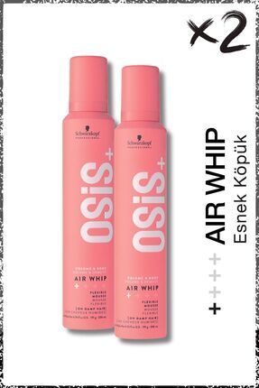 Air Whip Hacim Ve Tutuş Sağlayan Esnek Köpük 200ml x 2 Adet | Nemli Saç Hissi, Isı Koruma Image 0