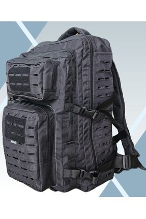 50+10 lt Lazer Kesim Dağcı Outdoor Trekking Askeri Taktik Su Geçirmez Bölmeli Sırt Çantası kamuflaj Image 0