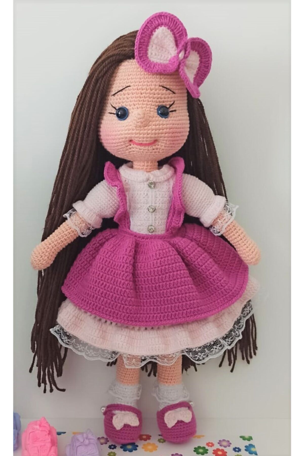 TOYSCİTY Fusya Alice Bebek Organik Oyuncak