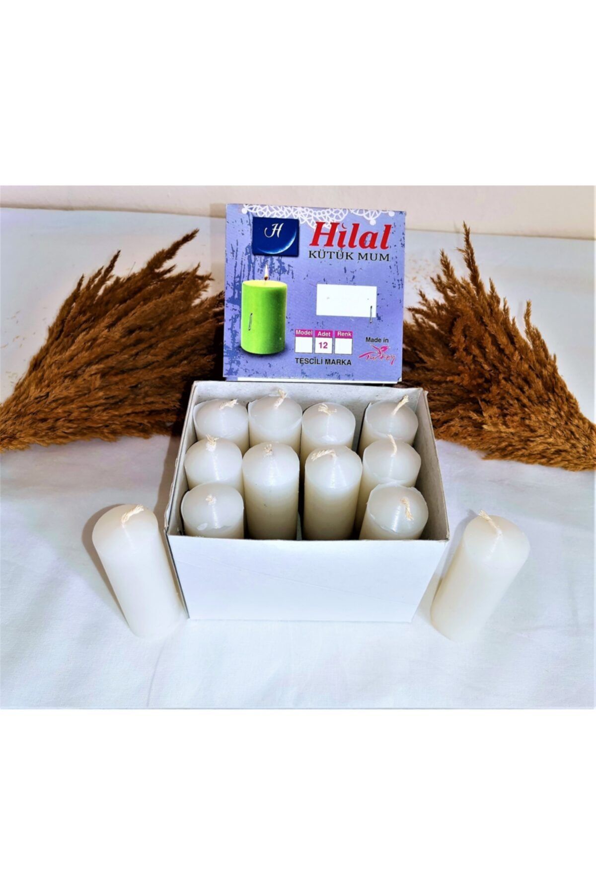 hilal mum Kütük Mumu 12 Li