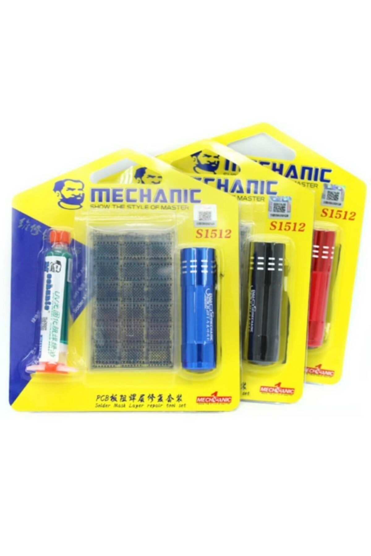 MECHANIC S1512 Anakart Entegre Kalıplama Seti Uv Lamba Jel Kalıp