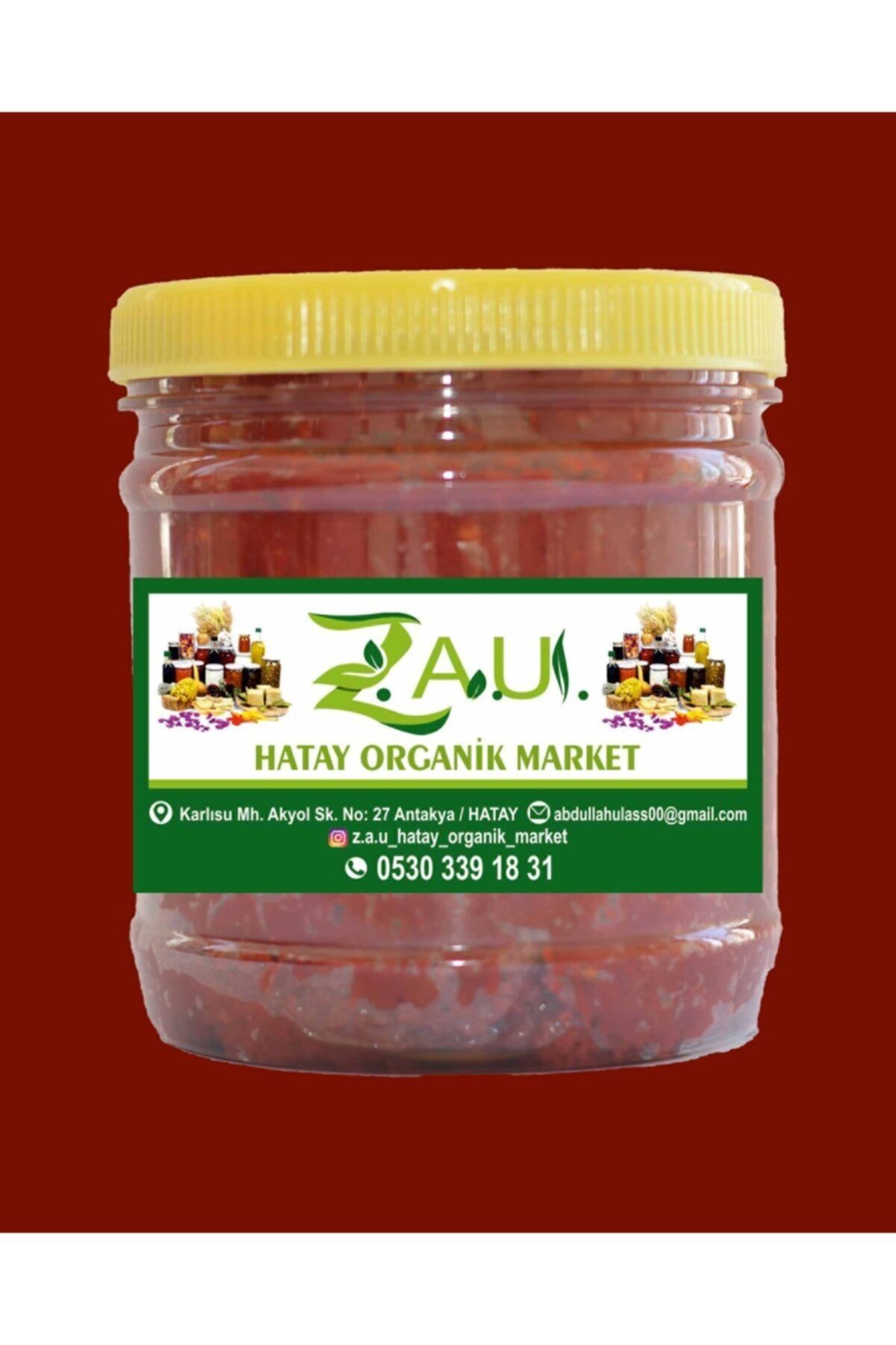 Z.A.U HATAY ORGANİK MARKET Biber Salçası 1 Kğ