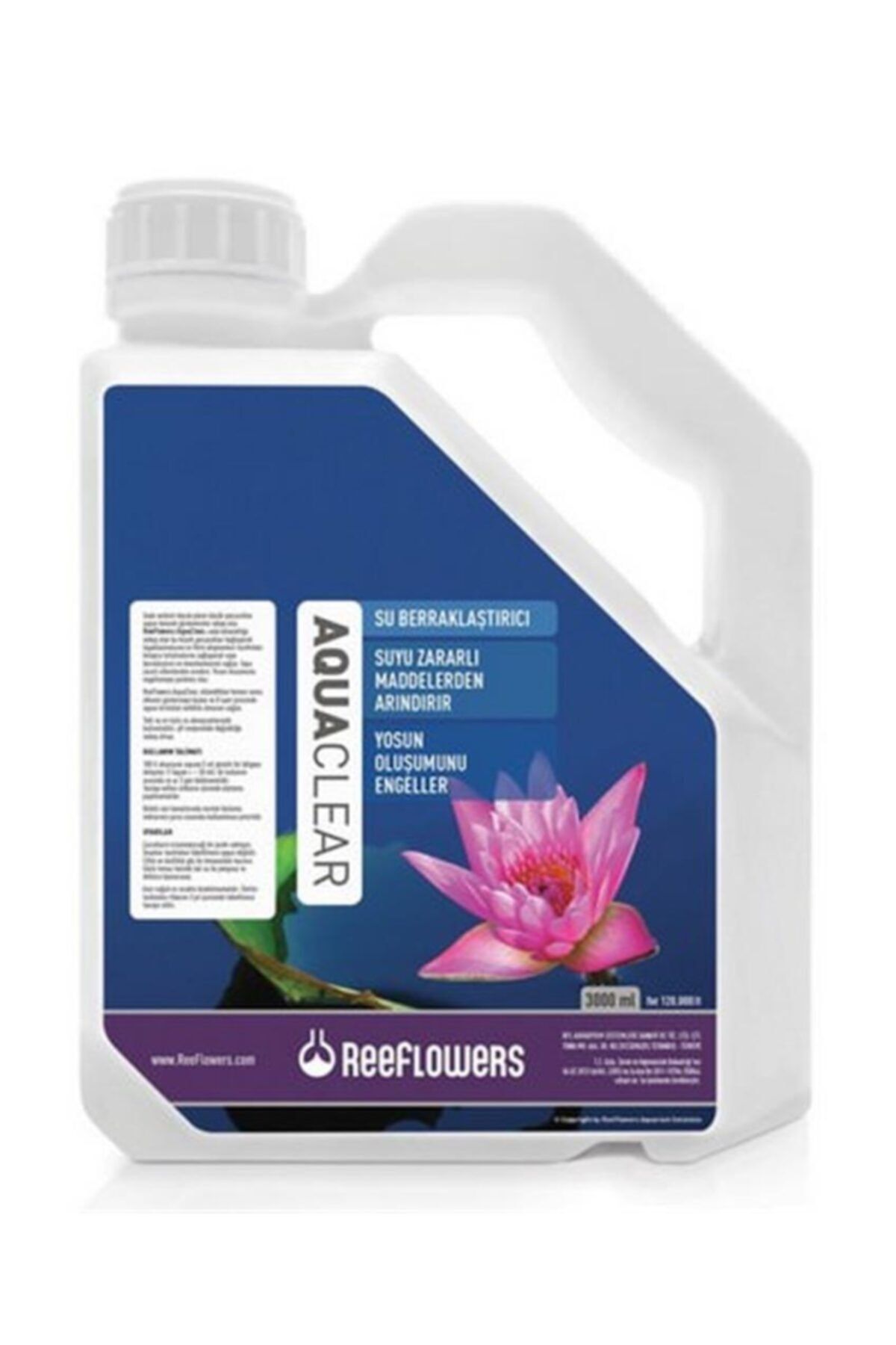 ReeFlowers Aquaclear Akvaryum Su Düzenleyici Berralaştırıcı 3 L.