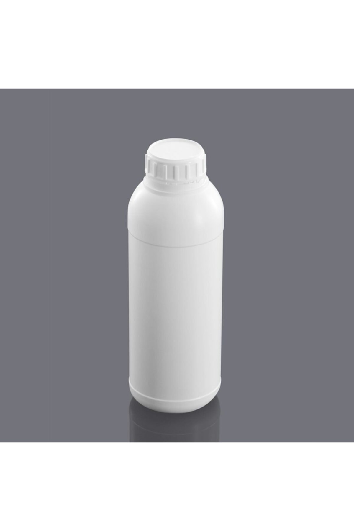 DODOPAZAR Plastik Yuvarlak Numune Şişe 1000 Ml -yüksek Kalite Hdpe- Tarım Şişesi 100 Adet
