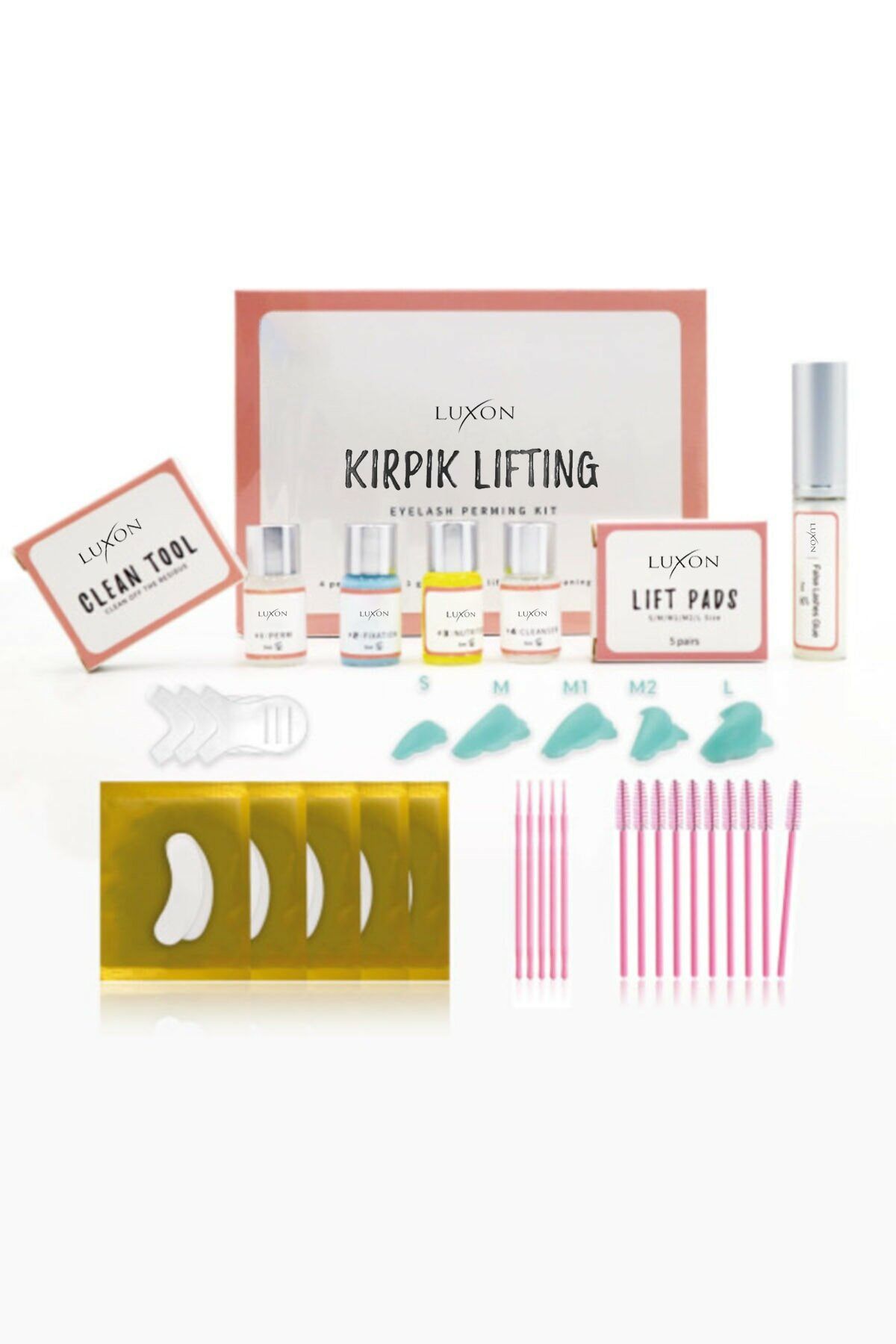 LUXON Kirpik Lifting Seti Stars Colors Firması Ürünüdür Full Set