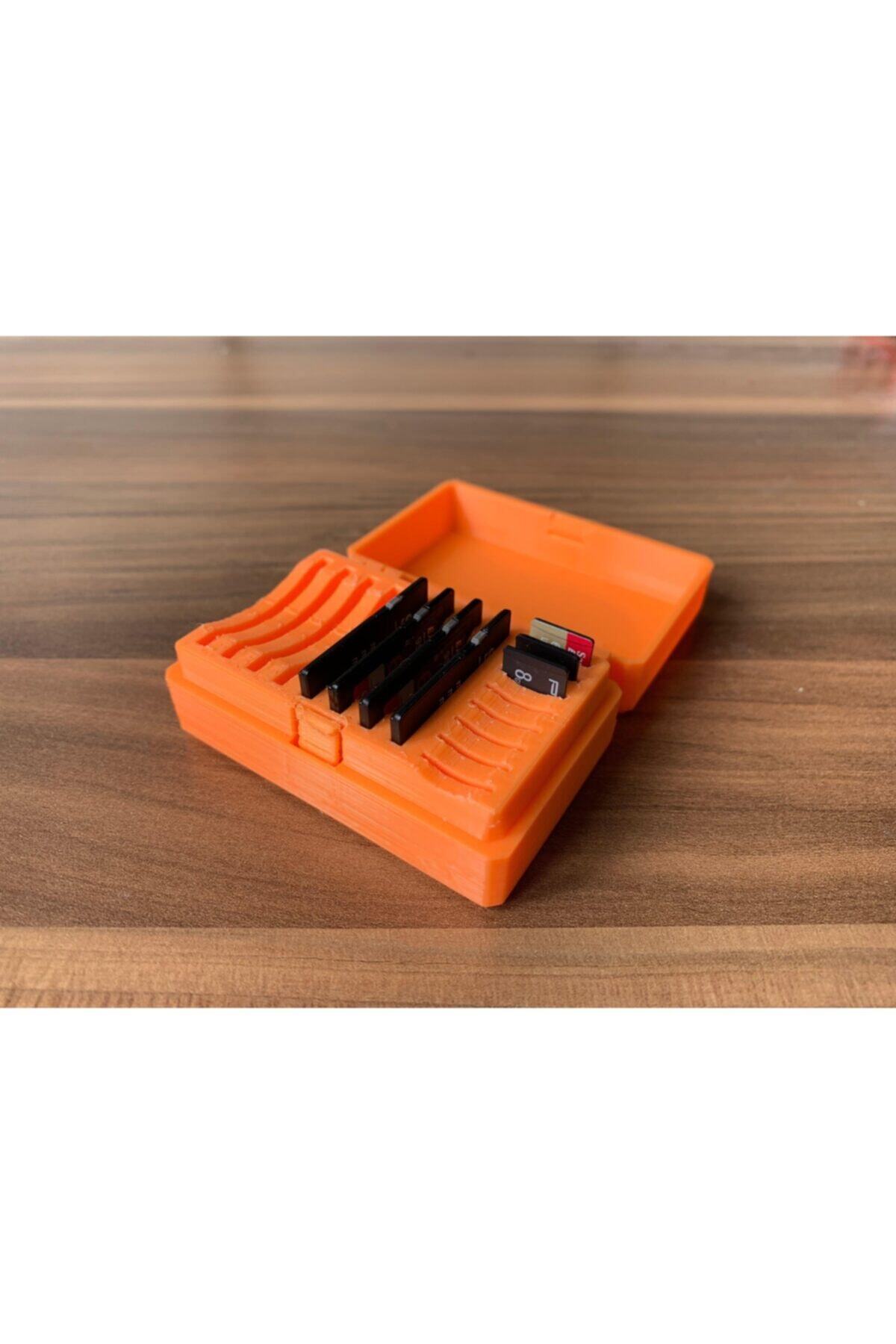 SudoCheap Menteşeli Sd Ve Micro Sd Kart Kutusu - 16 Yuva - Hepsi Bir Arada