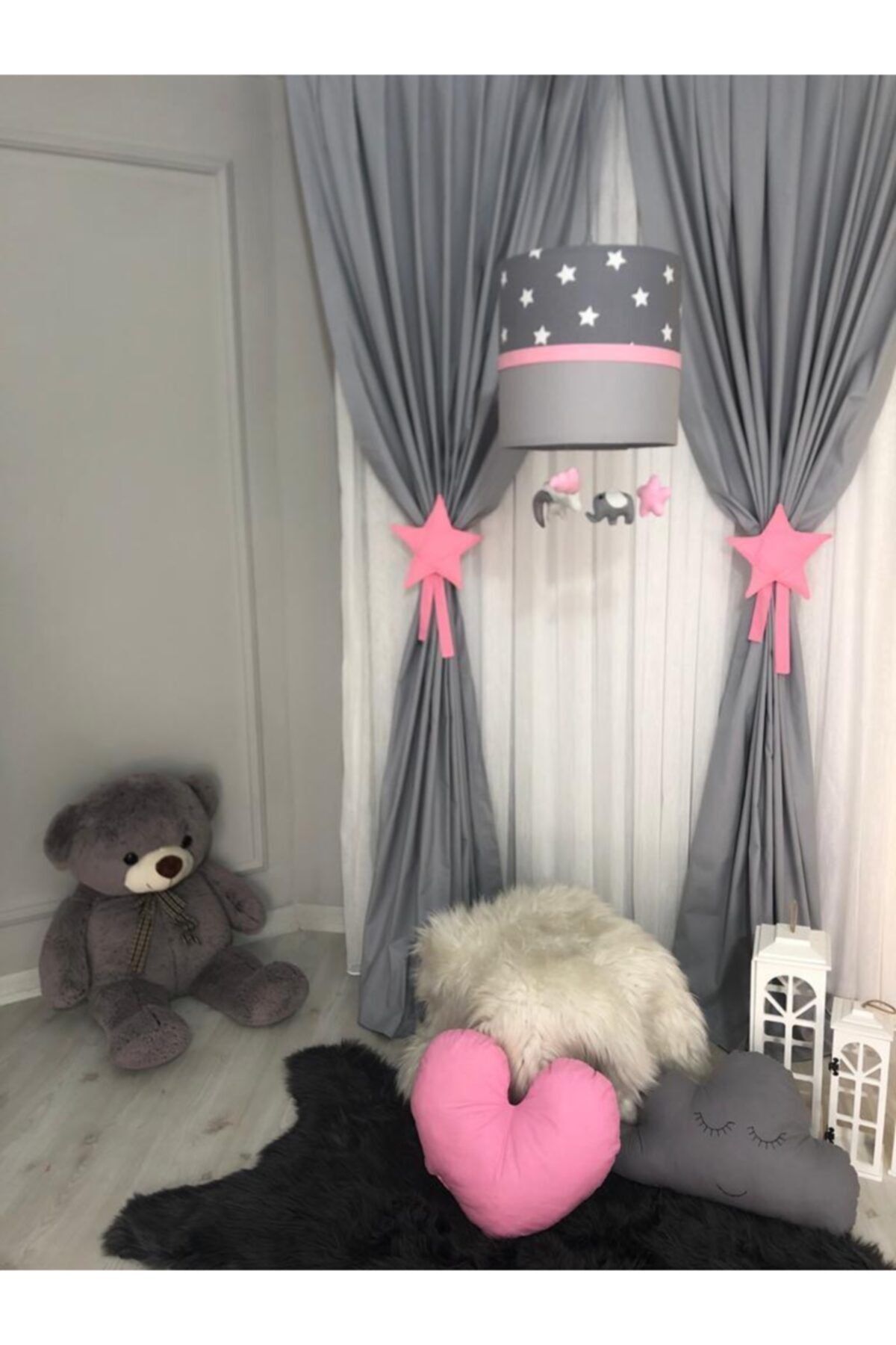 mofybabyhome Tek Katlı Çocuk Odası Avizesi