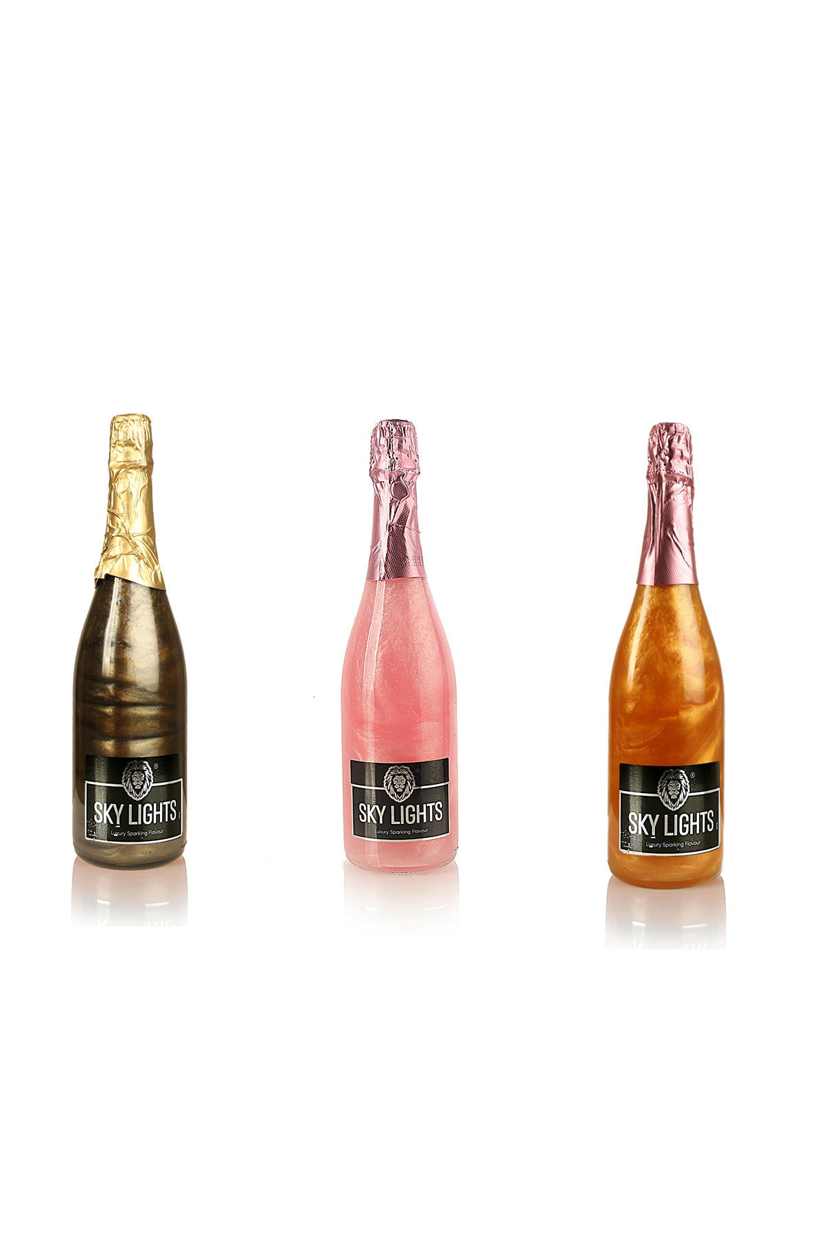 BADYA ORGANİK Alkolsüz İçecek Sky Lights 3'lü Özel Seri Gazlı Alkolsüz İçecek 3 x 750 ml