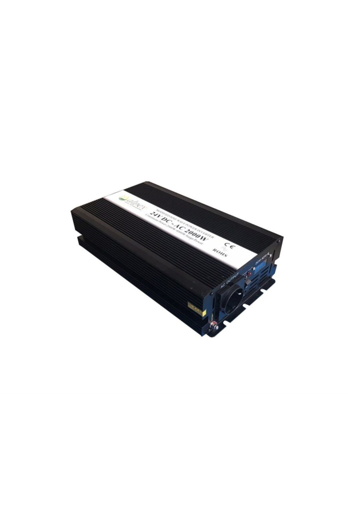 Alpex 2000 watt 24 volt Digital Ekranlı Modifiye Sinüs İnverter