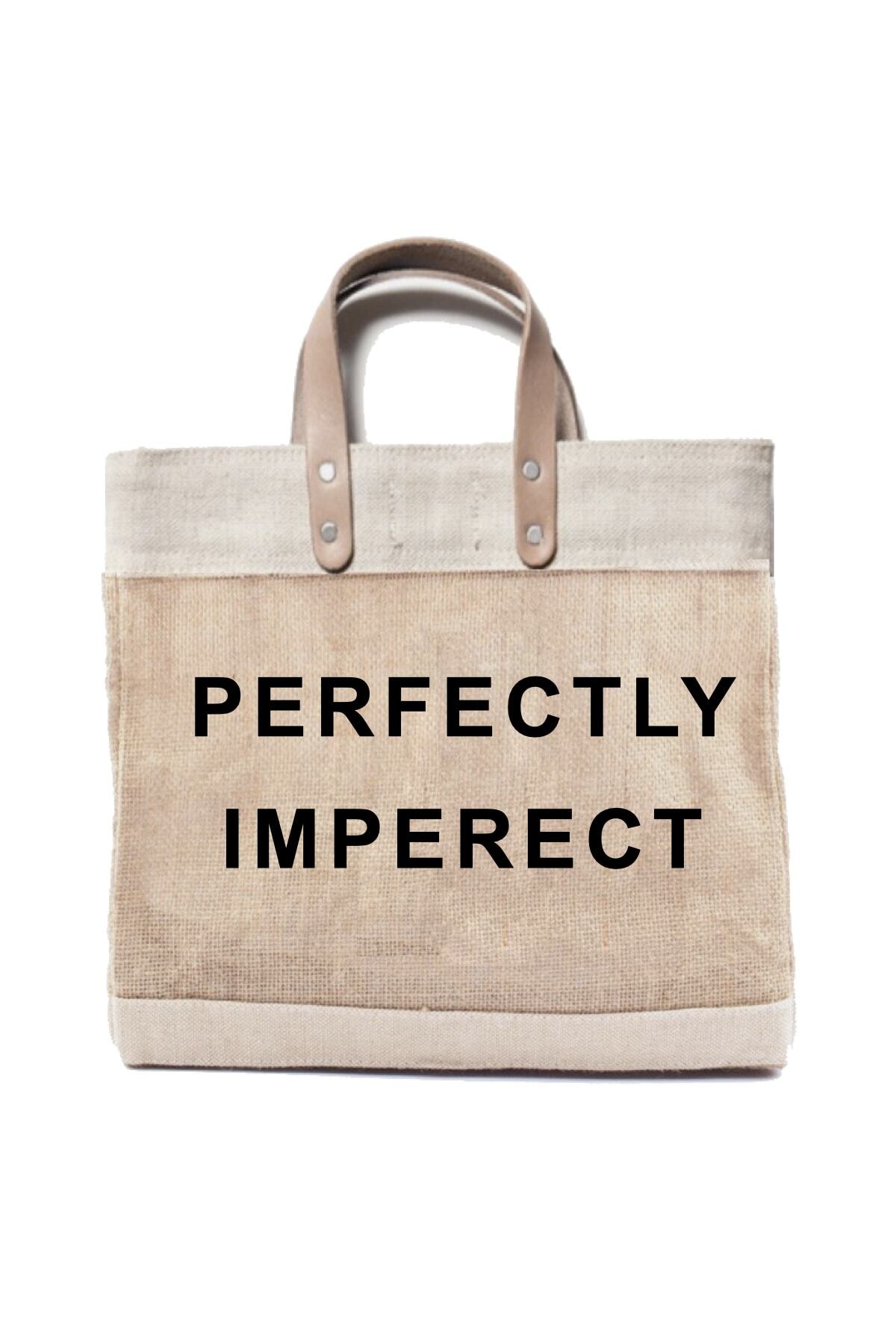 Moncvas Perfectly Imperfect Jüt Hasır El Çantası