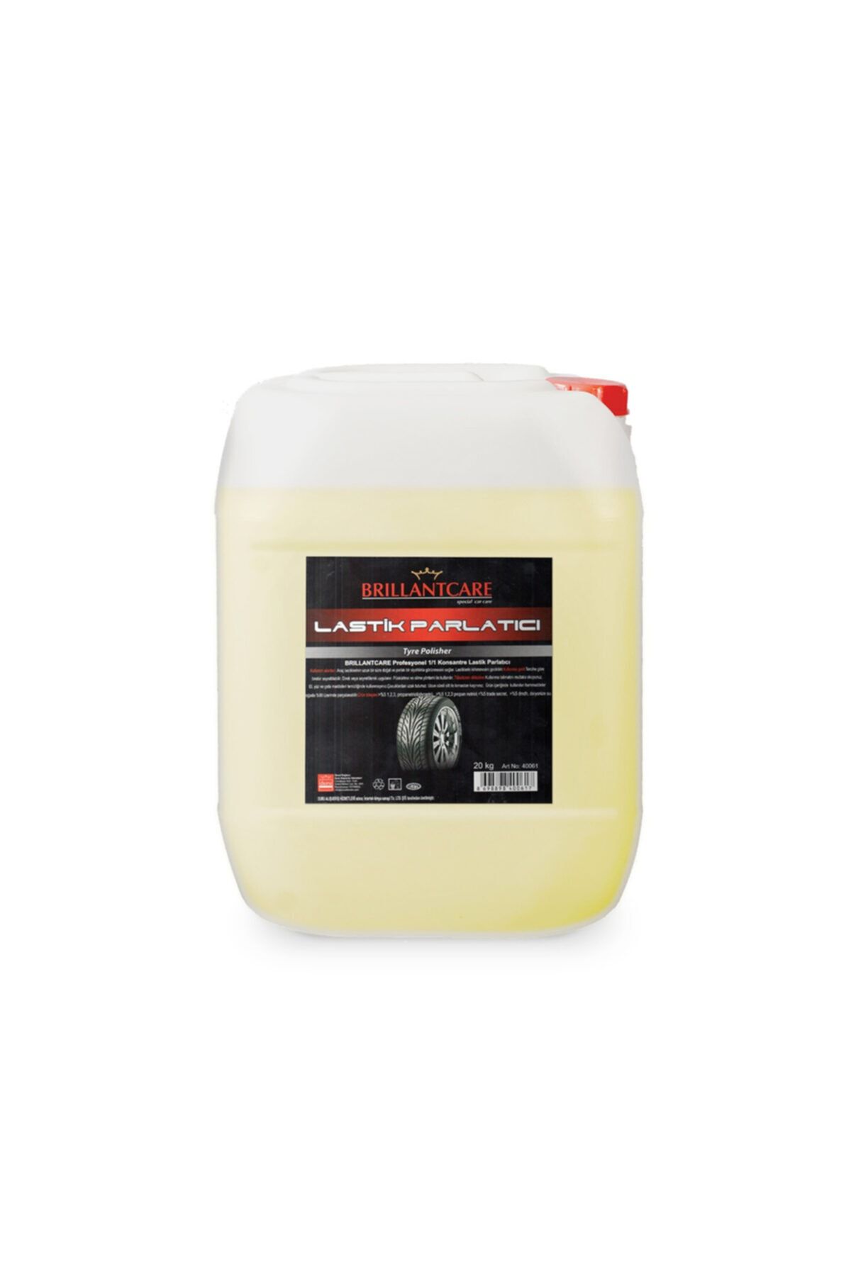 BrillantCare Lastik Parlatıcı Konsantre 20 kg 1/2