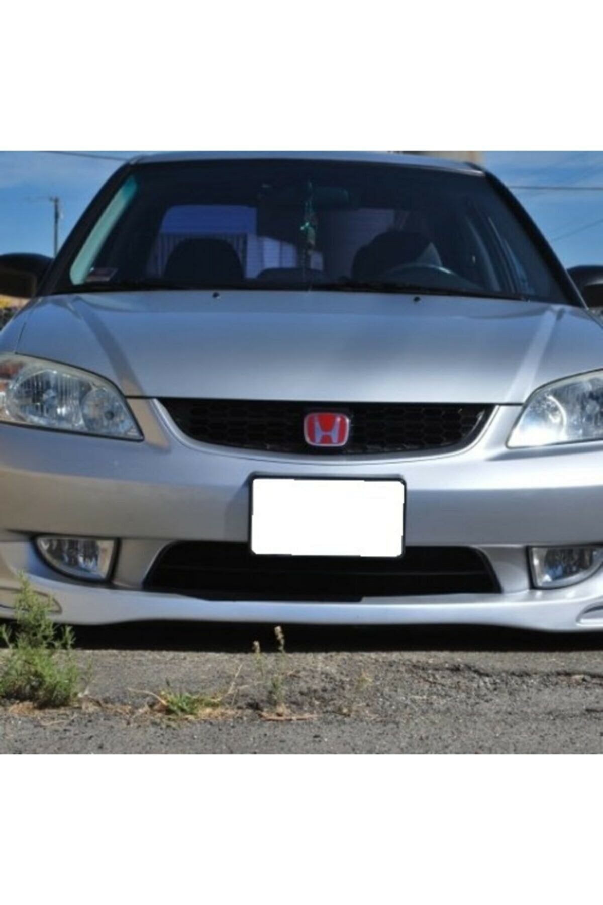 SM Auto Honda Civic Vtec 2 Makyajlı Mugen Ön Tampon Eki Karlık Plastik Boyasız