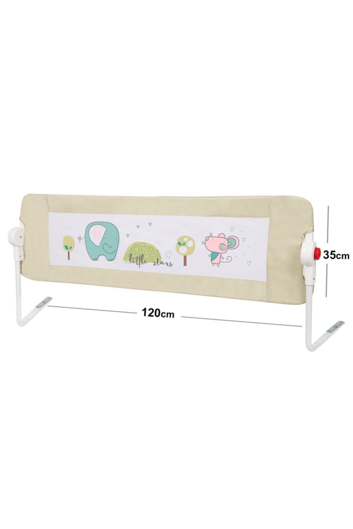 Asemo Fil Desenli 120cm Yatak Bariyeri