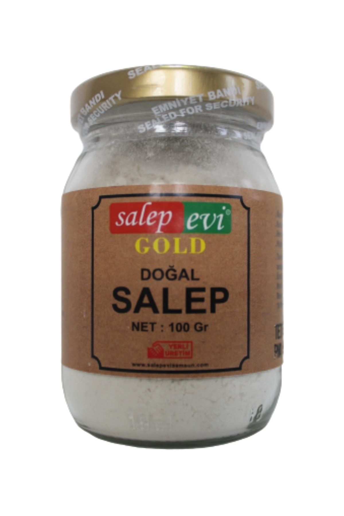 Gold Salepevi Salep Doğal Saf Katkısız Öğütülmüş Toz Nefis Sahlep 100 gr
