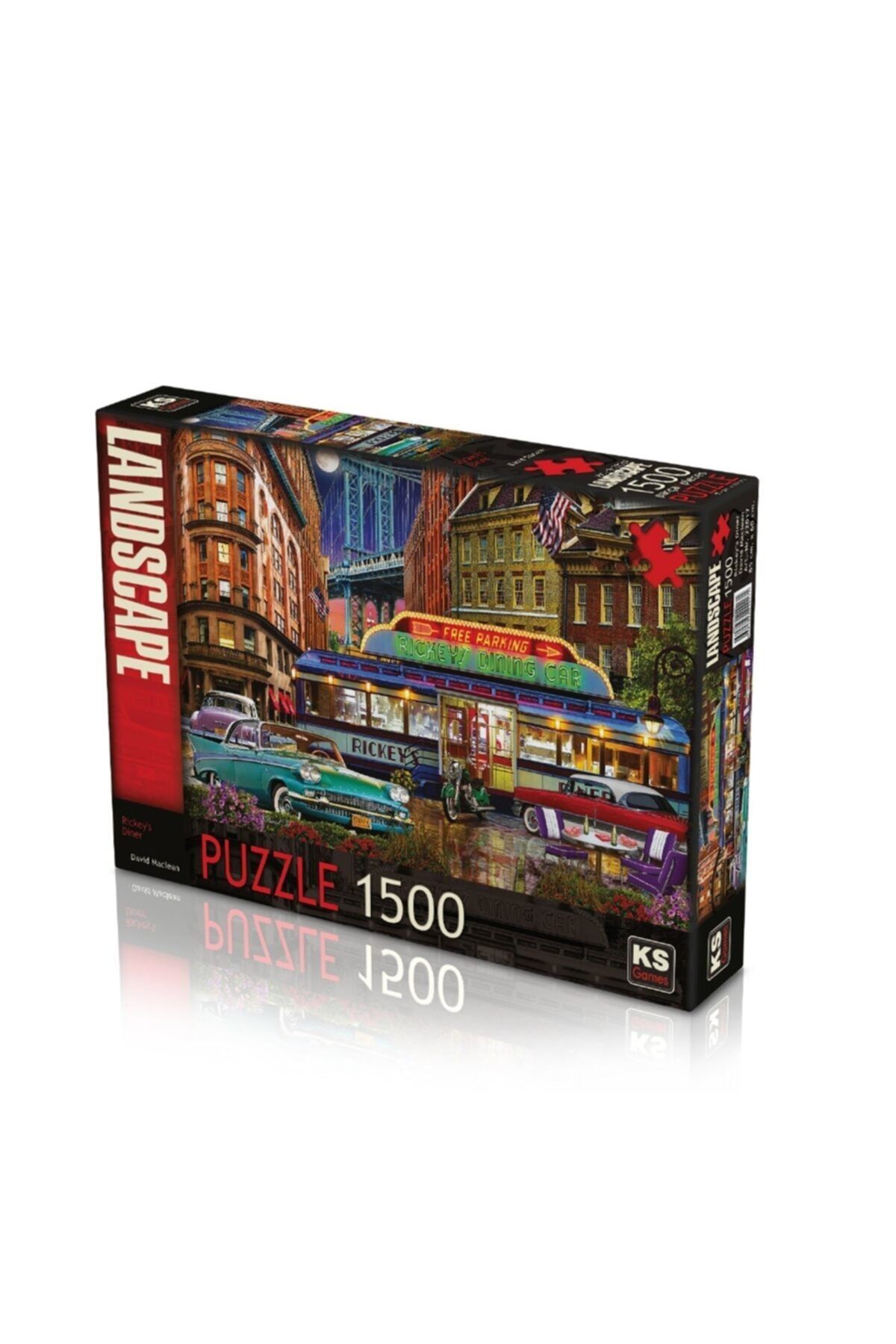 Ks Puzzle 22017 Ks, Rickey's Diner, 1500 Parça Puzzle
