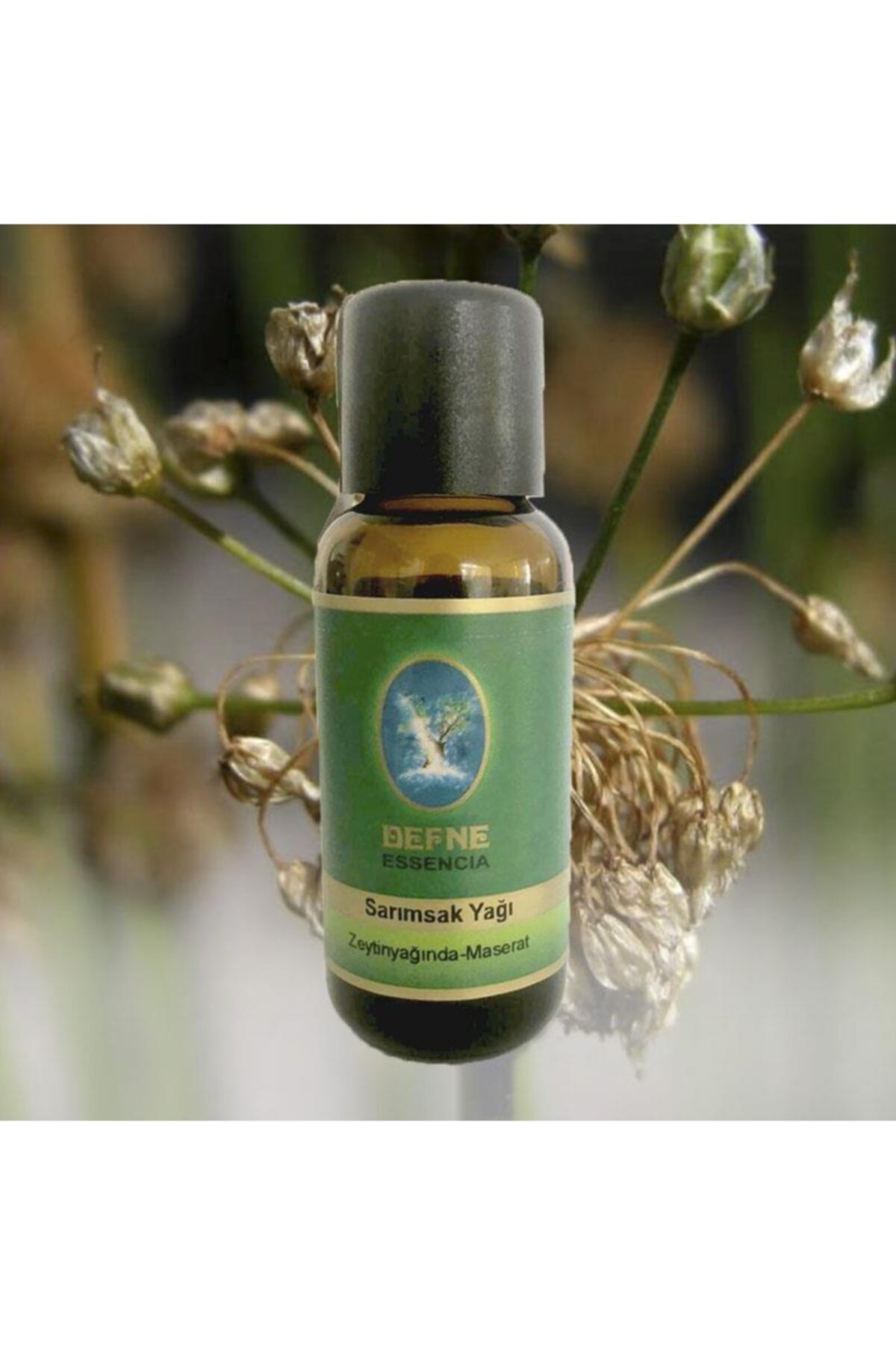 NUKA Defne Essencia Organik Sarımsak Yağı 30 Ml . Sabit Yağ Aromaterapi Cilt Ve Bakım Yağı