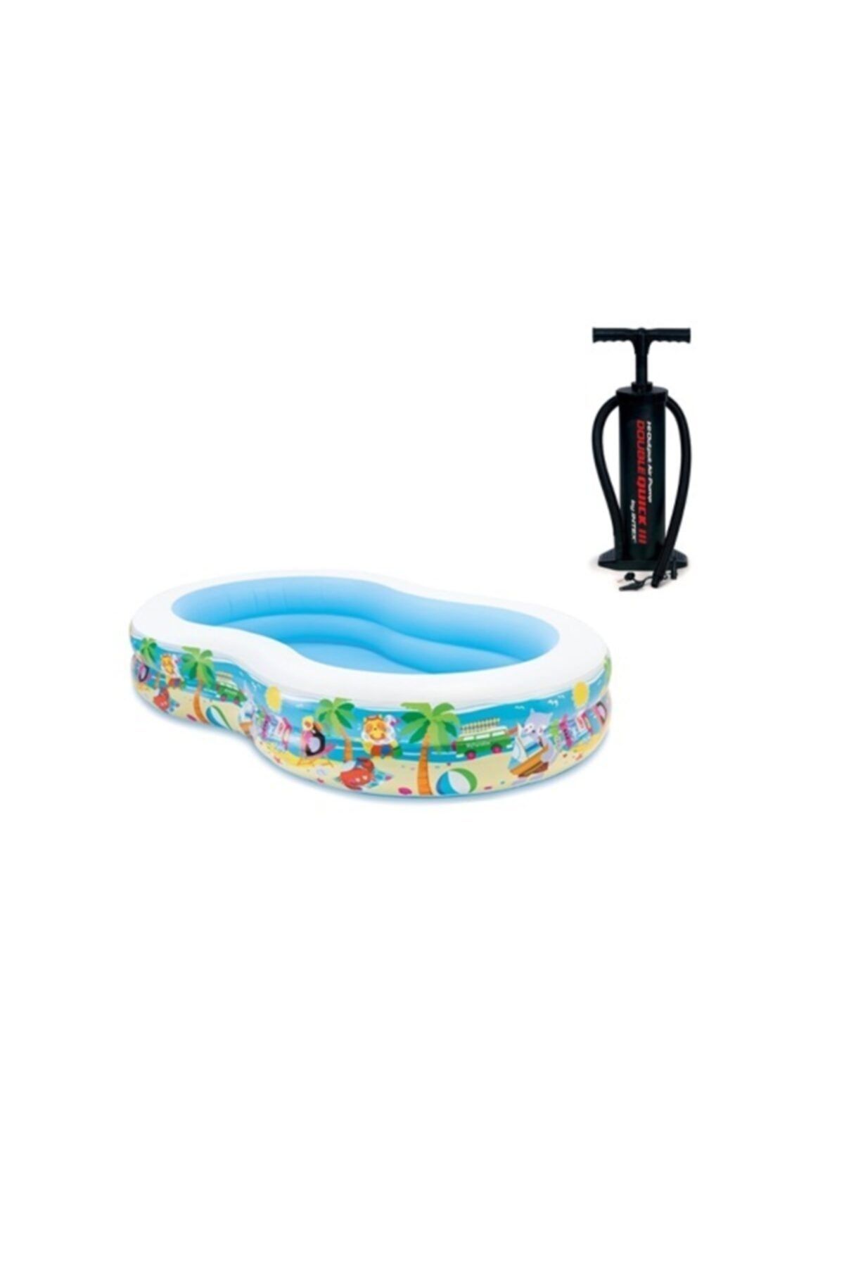 Intex Cennet Havuz 262x160x46 Cm Ve Pompa