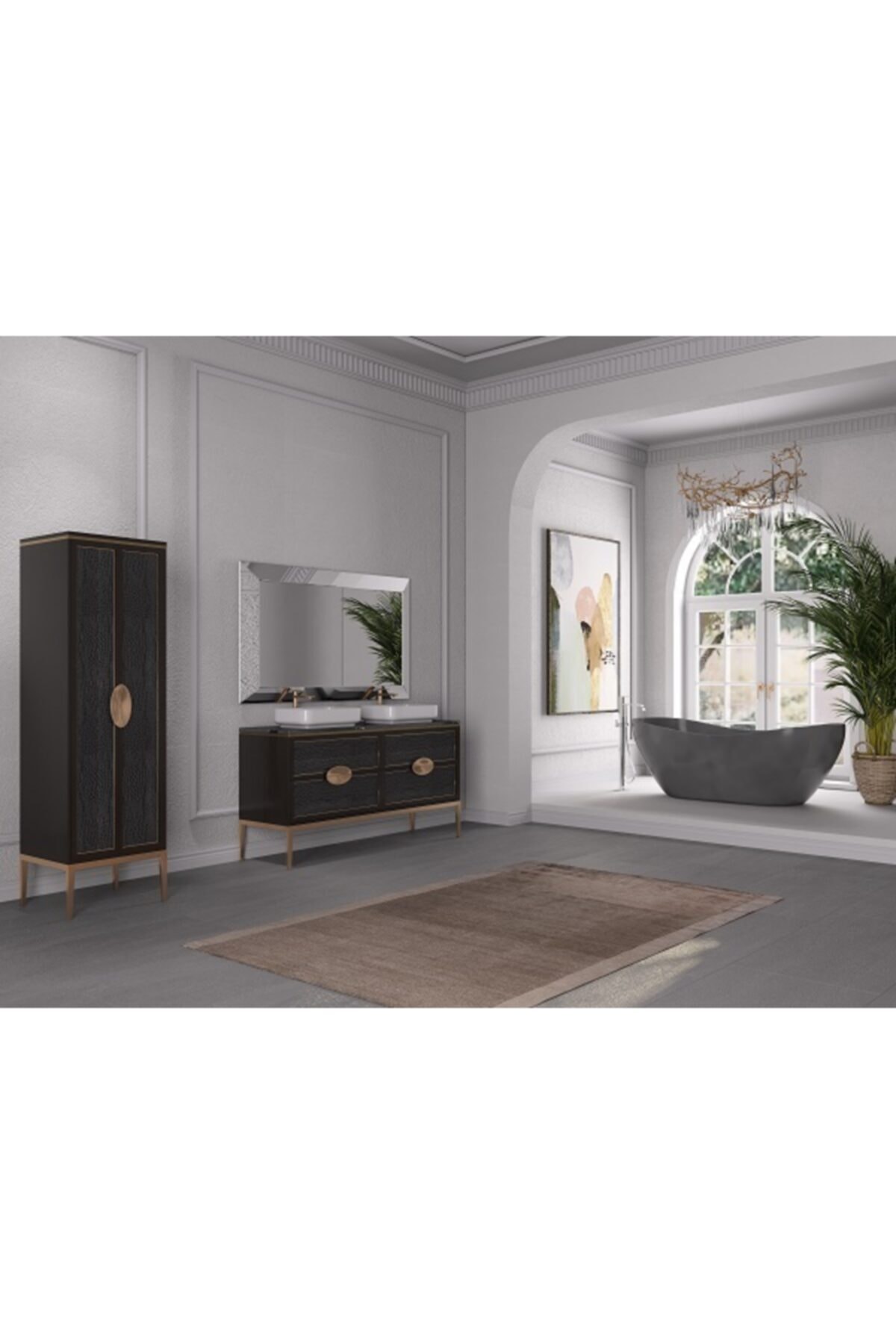 Höger Croleth 160 Banyo Dolabı