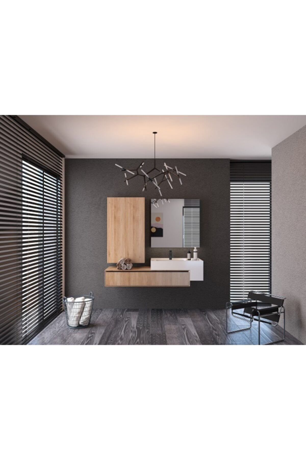 Höger Lestone 115 Banyo Dolabı